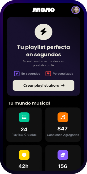 App Secondary Screen